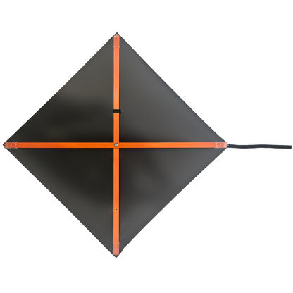 Trafficor RU1 - Orange Roll-Up Sign with No Reflectivity
